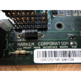 Markem G0672527NB Print Head Interface Board - Used