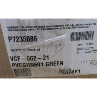Caplugs VCF-562-21 Flanged Vinyl Cap VCF56221 (Pack of 2000)