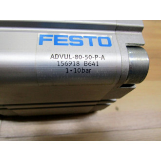Festo ADVUL-80-50-P-A Compact Cylinder 156918 B641 - New No Box