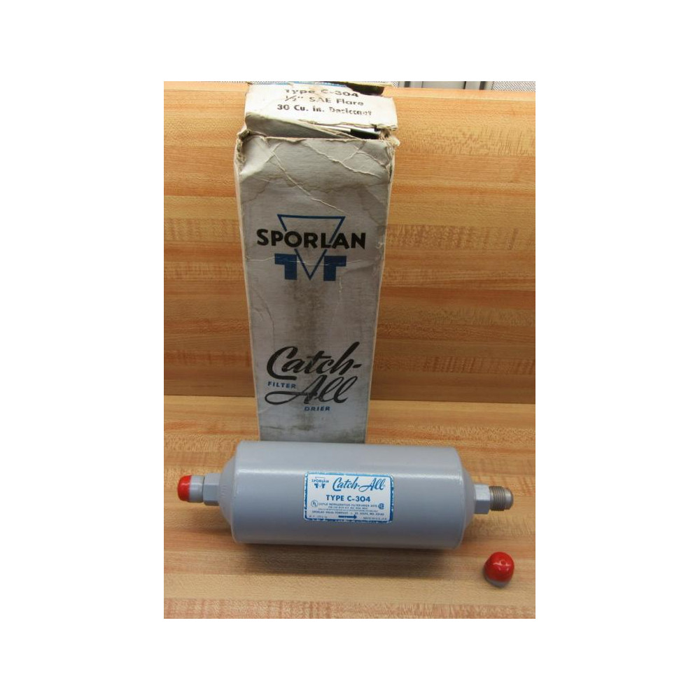 Sporlan C-304-S Filter Drier Liquid Line 12 " Thread On