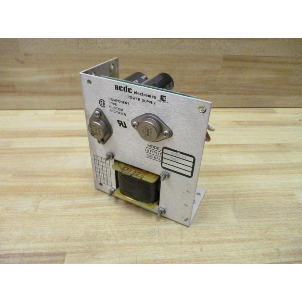 ACDC Electronics ECV5N6-114 Power Supply ECV5N6114 - Used