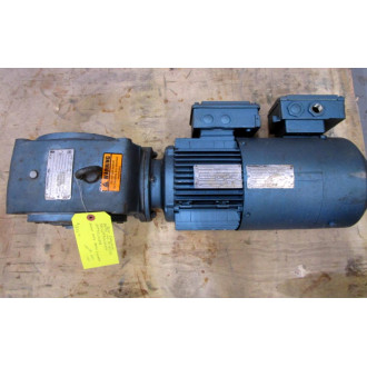 SEW-Eurodrive BVS90-100 PM-1823736 SA62DT90L4VSTH Motor WGearbox DFT90L4VSTH - Used