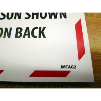 National Marker JMTAG2 Lockout Photo ID Tags 124888 (Pack of 34) - New No Box