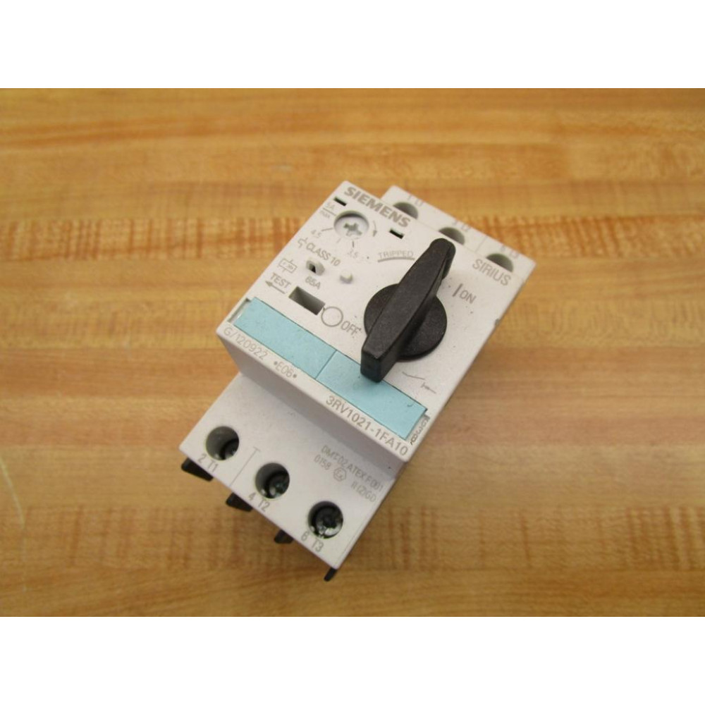 Siemens 3RV1021-1FA10 5A Circuit Breaker - New No Box