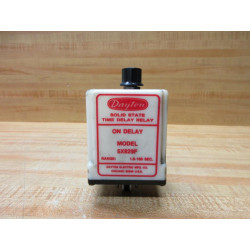 Dayton 5X829F Solid State Time Delay Relay - Used