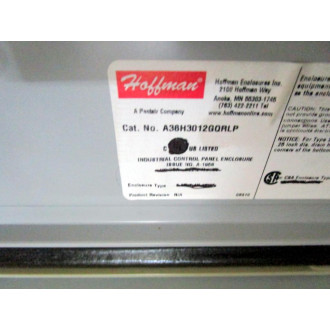 Hoffman A36H3012GQRLP Enclosure - New No Box