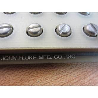 John Fluke 642587 Isothermal Input Connector Assy 2280A-3075 - Used