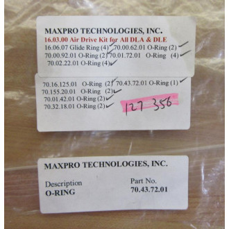 Maxpro Technologies 127356 Air Drive Kit 16.03.00