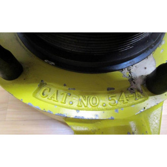 The Oster 54-A Portable Geared Die Stock Threader 54A WO Pipe Dies - Used