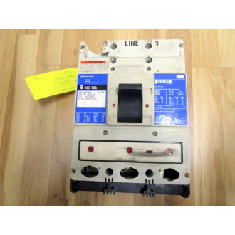 Cutler Hammer HLD3600F Eaton 600A Circuit Breaker 6633C81G06 Cracked Housing - Used