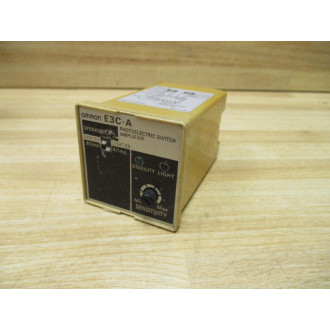 Omron E3C-A Photoelectric Switch Amplifier E3CA - Used