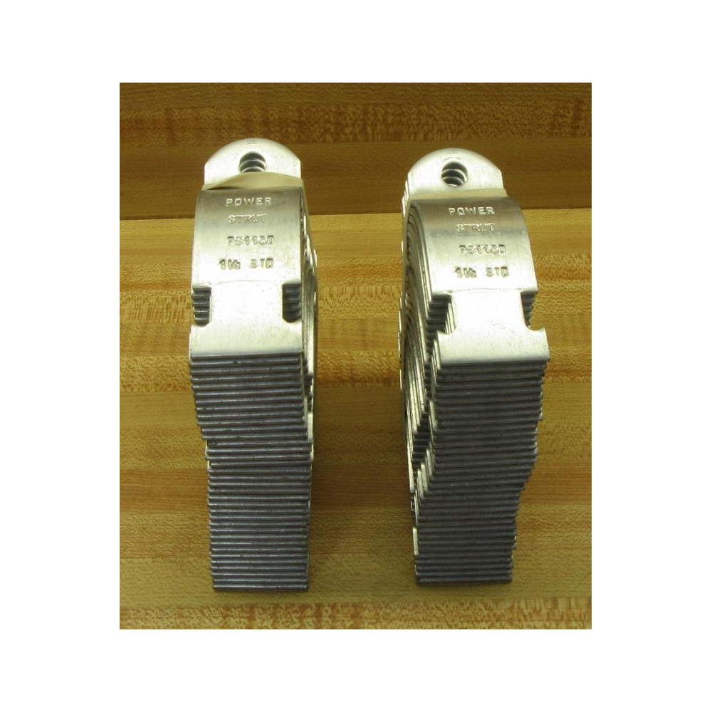 Power Strut PS1100 1-12 STD 1-12" Conduit Clamp (Pack of 68) - New No Box