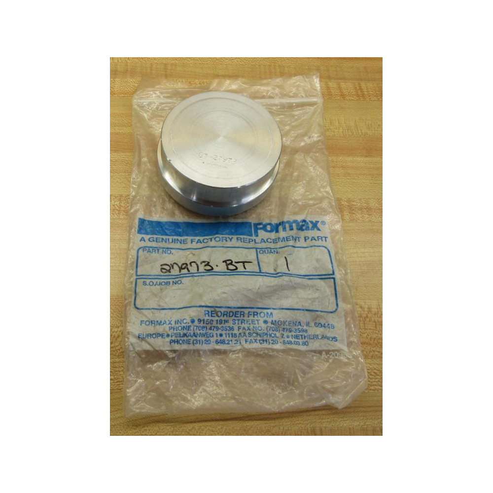 Formax BT-27973 CapPlug  BT27973
