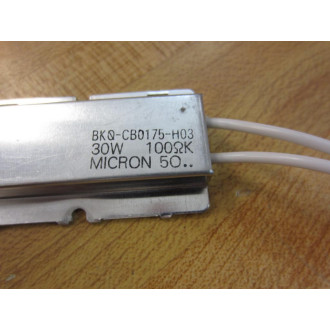 Micron BK0-CB0175-H03 Power Resistor BK0CB0175H03 - Used