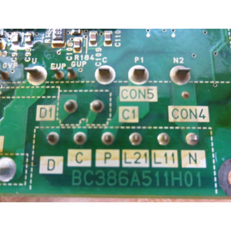 Mitsubishi BC386A511G51 Drives-Servo-PCB  BC386A511H01 J2SB-P02C-EB - Used