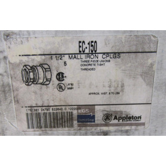 Appleton EC-150 Coupling (Pack of 5)