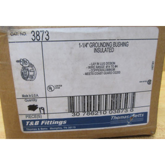Thomas And Betts 3873 Grounding Bushing (Pack of 19)