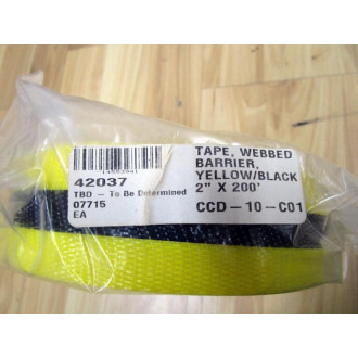 KBIC Barrier 42037 Webbed Tape (Pack of 5)
