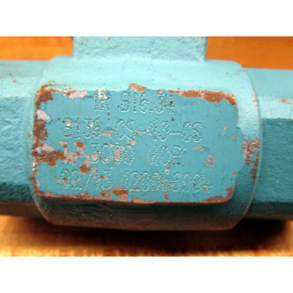 W.K.M. Dynaseal B136-CS-43-CS Ball Valve B136CS43CS - New No Box