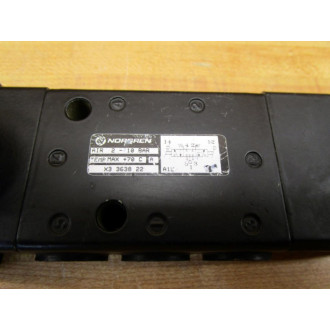 Norgren X3 3638 22 Valve X3363822 WO Lever - Used