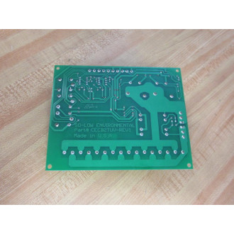 So-Low Environmental CECB2TUV Circuit Board 1 Damaged Capacitor - Used
