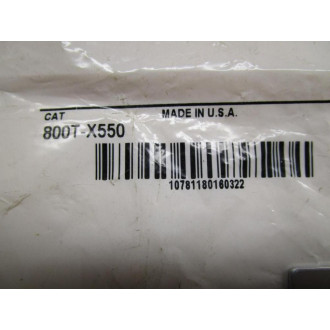 Allen Bradley 800T-X550 Stop Plate