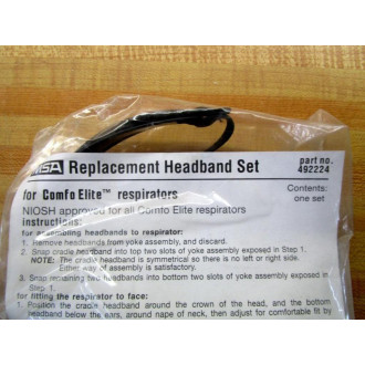 MSA 49224 Replacement Headband Set (Pack of 11)