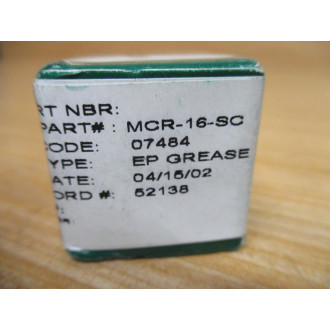 Smith Bearing MCR-16-SC Cam Follower MCR16SC