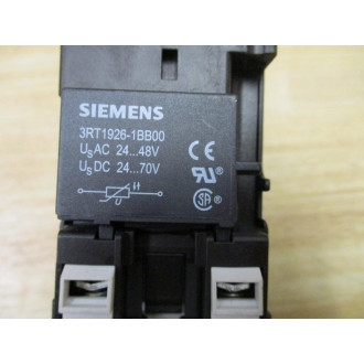 Siemens 3RT1026-1B..0 Contactor 3RT10261B0 - Used
