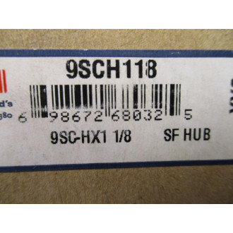 TB Woods 9SCH118 Sure-Flex Coupling Spacer Hub - New No Box