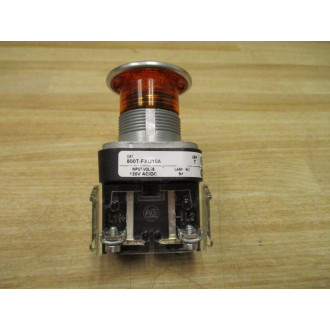 Allen Bradley 800T-FXQ10A Amber Push Button Series T
