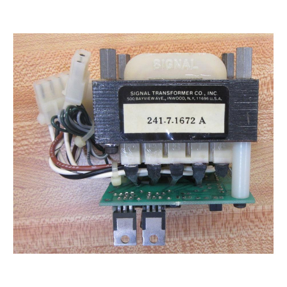Signal Transformer 241-7-1672 A Transformer 24171672A - Used