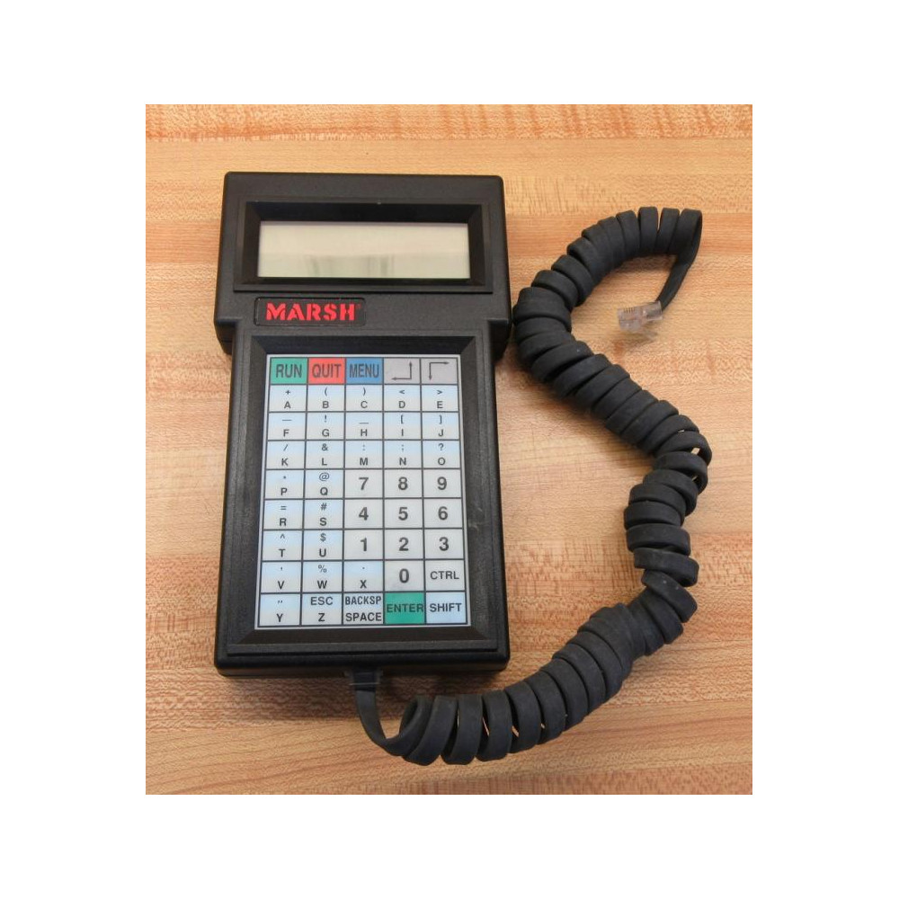 Marsh TT1R2-1 KeyPad wScreen Teach Pendant  TT1R21 - Used