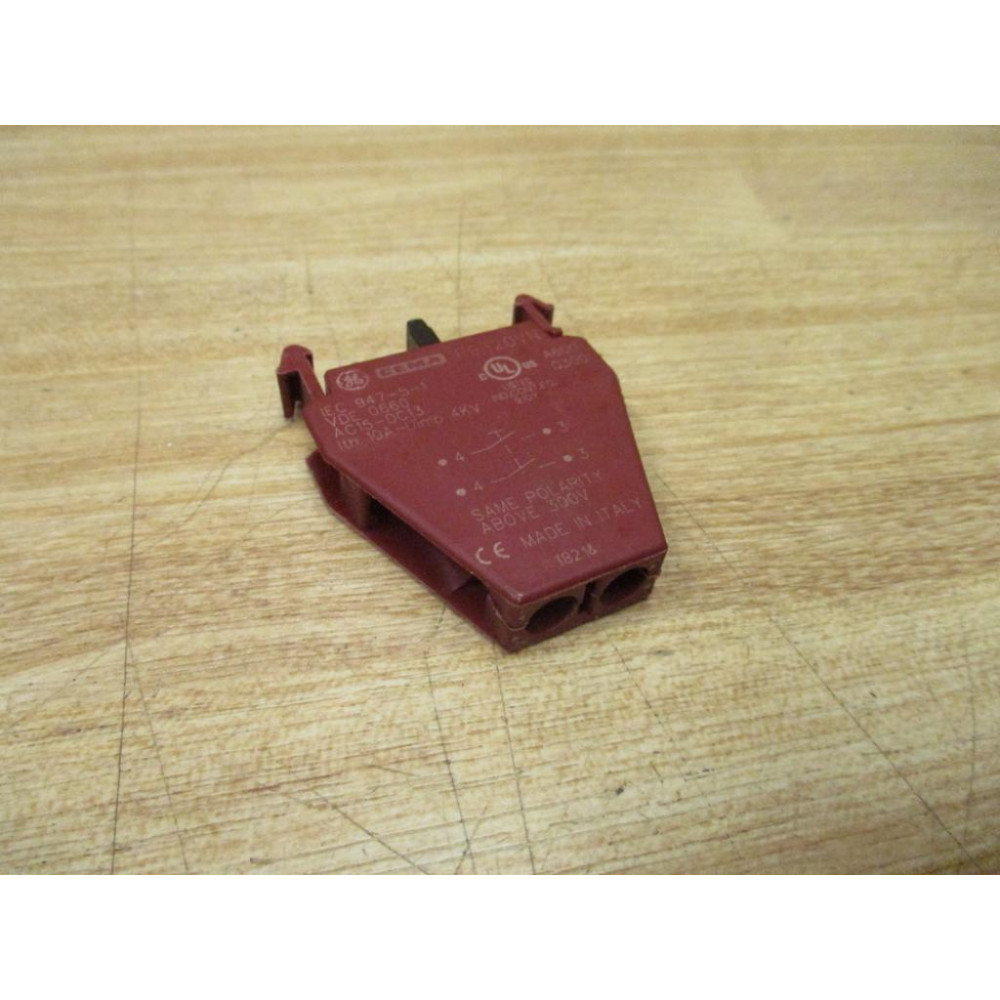 General Electric P9B20VN Contact Block - Used General Electric P9B20VN Contact Block - Used