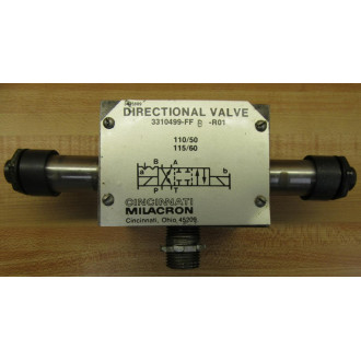 Cincinnati Milacron 3310499-FFB-R01 Directional Valve 3310499FFBR01 - Used