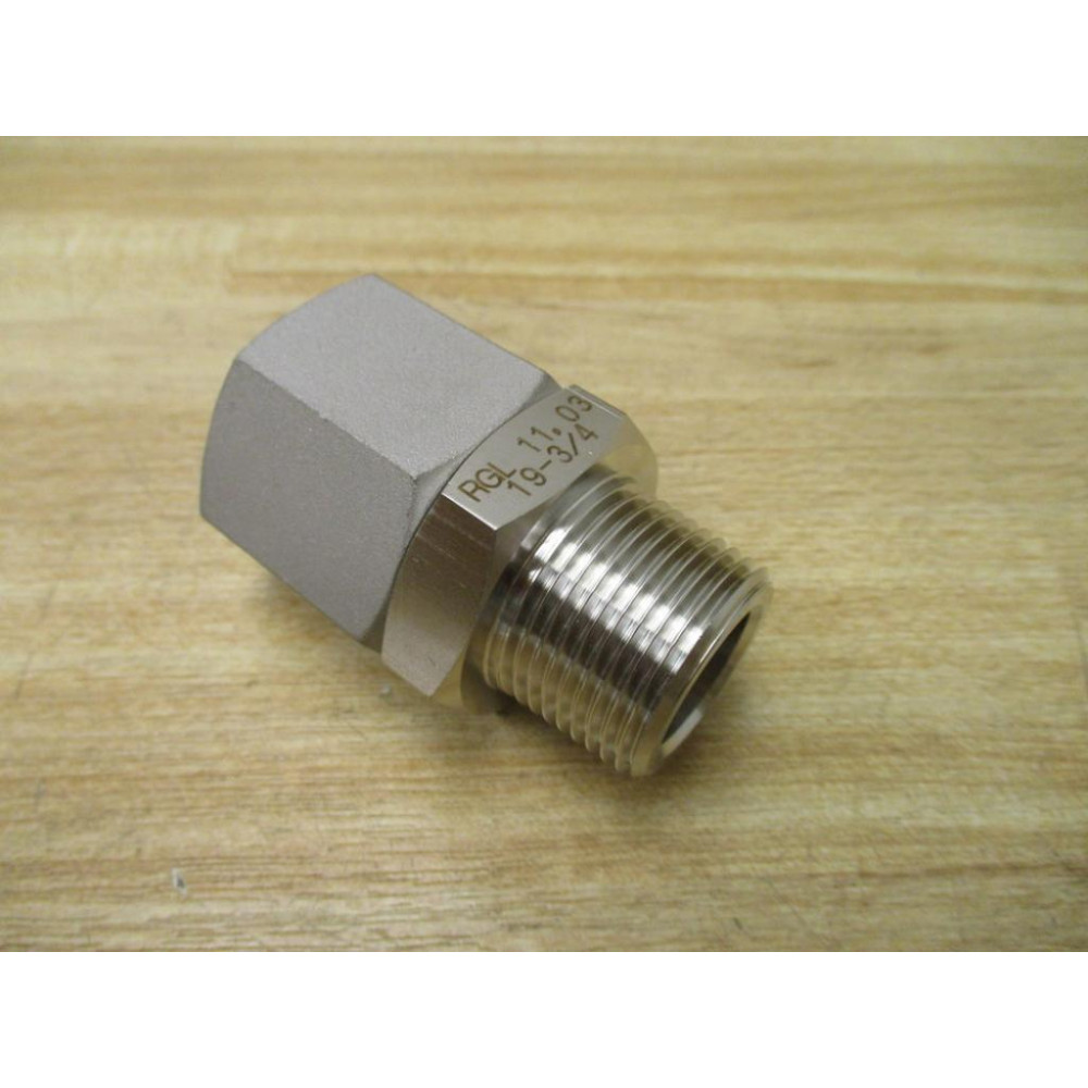 Kantouch TH19-34" Hose Fitting RGL 11.03 - New No Box Kantouch TH19-34" Hose Fitting RGL 11.03 - New No Box