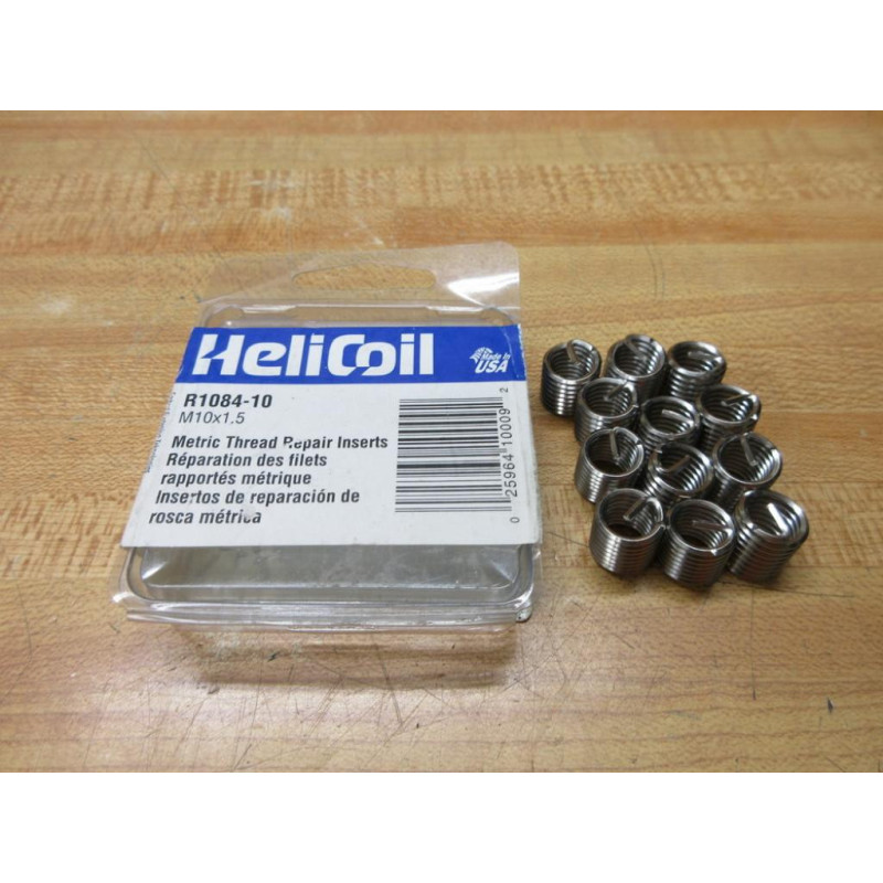 HeliCoil R1084-10 Metric Thread Repair Insert (Pack of 12)