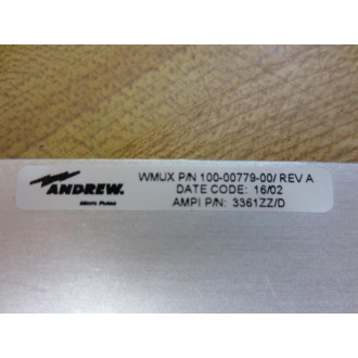 Micro Pulse 33608 Flat Panel Antenna 1000077900 3361ZZD Rev.B - Used