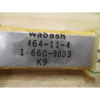 Wabash 464-11-4 1-660-9033 Reed Relay 46411416609033 - Used