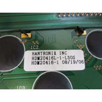 Hantronix CDEPB00019 LCD Display PCB Assy HDM204161 - Used