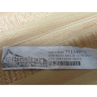 Gilbraltar GIB-U-516B Clamp GIBU516B - New No Box