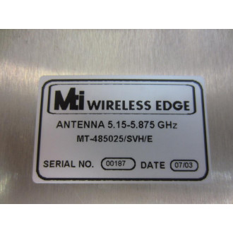 MTI MT-485025SVHE Panel Antenna MT485025SVHE - Used