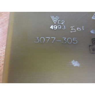 3077-305 BackPlane Bd 3077305 - Used