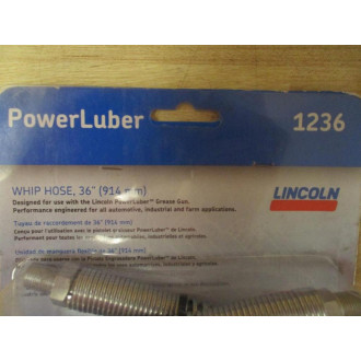 Lincoln 1236 PowerLuber Whip Hose Lincoln 1236 PowerLuber Whip Hose