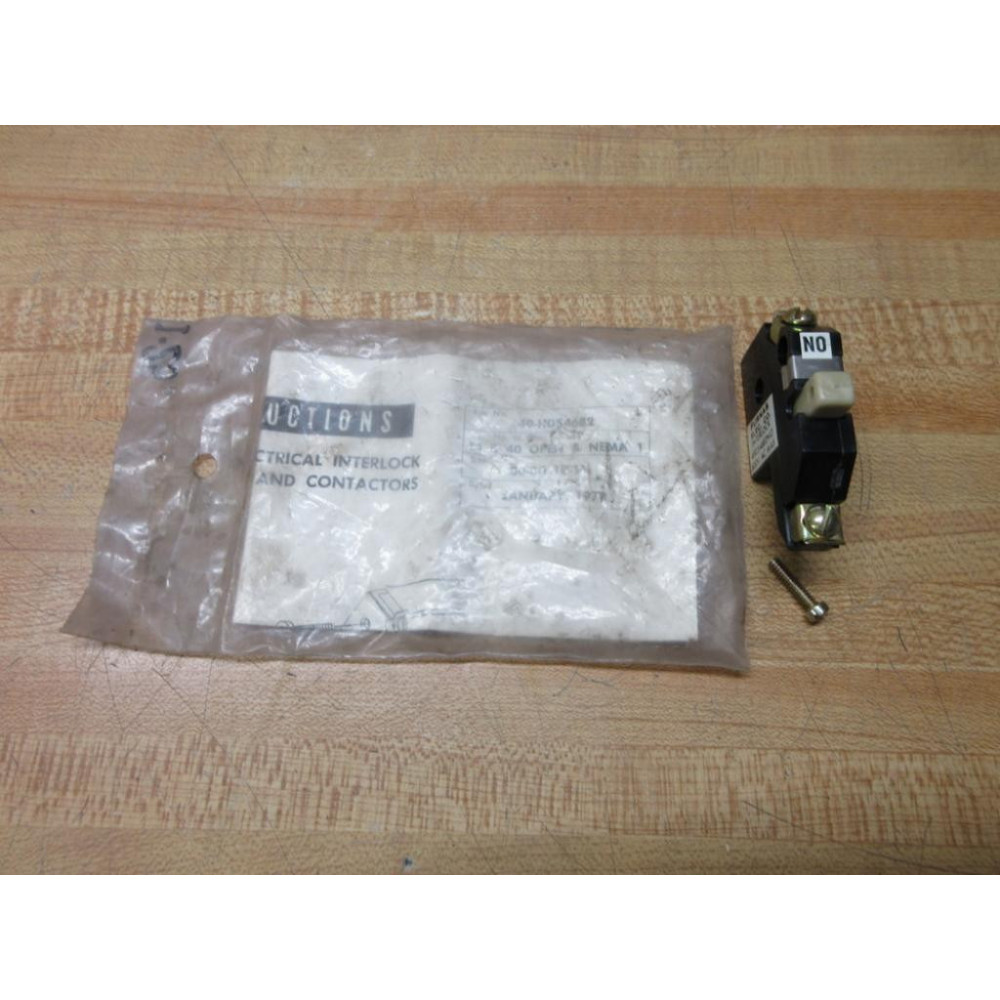Furnas 49D54682NO Siemens Auxiliary Contact 49-HD54682