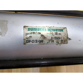 Numatics Actuator S2AP-23I3E-EAA0 Cylinder S2AP23I3EEAA0 - New No Box