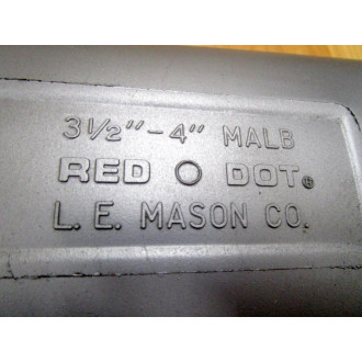 Red Dot 3-12"-4" MALB Conduit Body 3124MALB WO Gasket - New No Box
