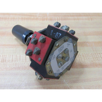 Westinghouse 1-87 4 Position Contact Block 187 - Used