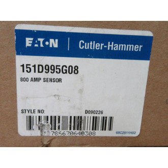 Cutler Hammer 151D995G08 Eaton Current Transformer Sensor