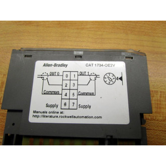 Allen Bradley 1734-OE2V Output Module 1734OE2V - Used